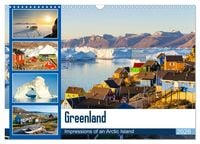 Produktbild: Greenland - Impressions of an Arctic Island (Wall Calendar 2026 DIN A3 landscape), CALVENDO 12 Month Wall Calendar