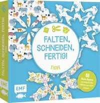 Produktbild: Bastelblock: Falten, Schneiden, fertig! - Tiere