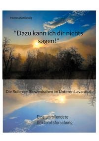 Produktbild: "Dazu kann ich dir nichts sagen!"
