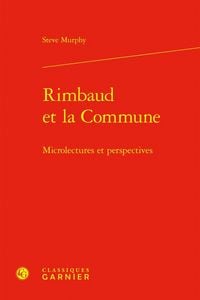 Produktbild: Rimbaud et la Commune : Microlectures et Perspectives
