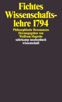 Produktbild: Fichtes Wissenschaftslehre 1794