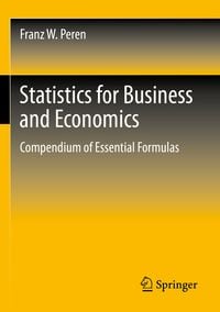 Produktbild: Statistics for Business and Economics