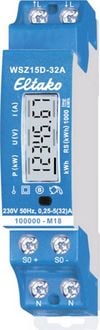 Produktbild: Eltako WSZ15D-32A MID 28032015 Wechselstromz&auml;hler digital 32 A MID-konform: Ja 1 St.
