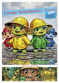 Produktbild: Lustige Koboldmakis - Comic (Wandkalender 2027 DIN A3 hoch), CALVENDO Monatskalender