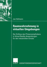 Produktbild: Raumwahrnehmung in virtuellen Umgebungen