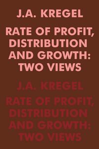 Produktbild: Rate of Profit, Distribution and Growth