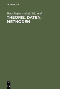 Produktbild: Theorie, Daten, Methoden