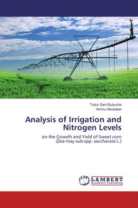Produktbild: Analysis of Irrigation and Nitrogen Levels