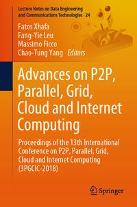 Produktbild: Advances on P2P, Parallel, Grid, Cloud and Internet Computing