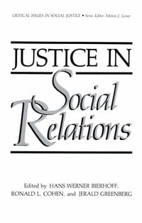Produktbild: Justice in Social Relations