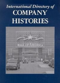 Produktbild: International Directory of Company Histories
