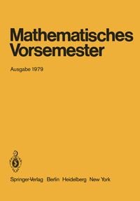 Produktbild: Mathematisches Vorsemester