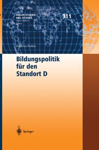 Produktbild: Bildungspolitik f&uuml;r den Standort D