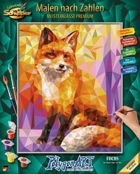Produktbild: Malen nach Zahlen - Polygon Art Fuchs