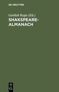 Produktbild: Shakspeare-Almanach
