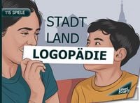 Produktbild: Stadt, Land, Logop&auml;die - 115 Spielbl&ouml;cke