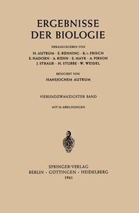 Produktbild: Ergebnisse Der Biologie