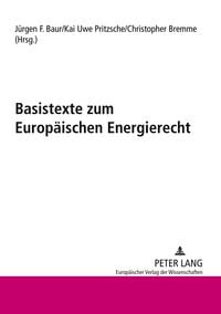 Produktbild: Basistexte zum Europ&auml;ischen Energierecht
