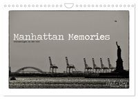 Produktbild: Manhattan Memories - Erinnerungen an New York (Wandkalender 2026 DIN A4 quer), CALVENDO Monatskalender