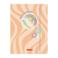 Produktbild: Brunnen Sammelmappe A3 Karton Happy Hippie
