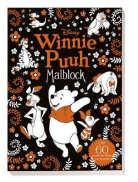 Produktbild: Disney Winnie Puuh: Malblock: &uuml;ber 60 wundervolle Motive zum Ausmalen!