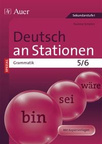 Bild vom Artikel Deutsch an Stationen SPEZIAL Grammatik 5-6 vom Autor Yvonne Scherer