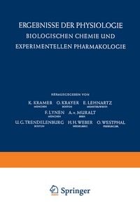 Produktbild: Ergebnisse der Physiologie Biologischen Chemie und Experimentellen Pharmakologie / Reviews of Physiology Biochemistry and Experimental Pharmacology