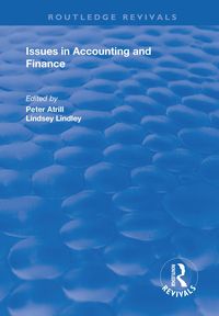 Produktbild: Issues in Accounting and Finance