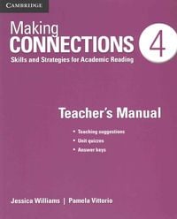 Produktbild: Making Connections Level 4 Teacher's Manual