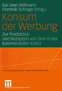 Produktbild: Konsum der Werbung