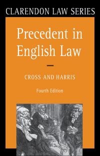 Produktbild: Precedent in English Law