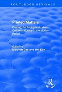 Produktbild: Gee, M: Printed Matters