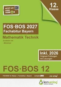 Produktbild: Abiturpr&uuml;fung FOS/BOS Bayern 2027 Mathematik Technik 12. Klasse