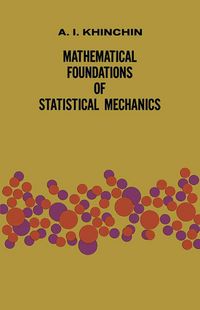 Produktbild: Mathematical Foundations of Statistical Mechanics