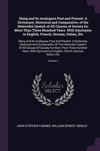 Produktbild: Slang & Its Analogues Past & P