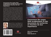 Produktbild: Classement des pages Web acad&eacute;miques et des documents de recherche en fonction de leur importance