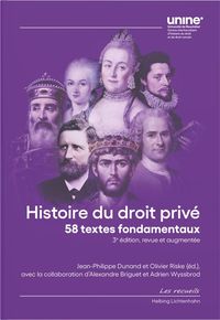 Produktbild: Histoire du droit privé