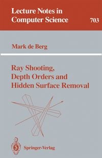 Produktbild: Ray Shooting, Depth Orders and Hidden Surface Removal