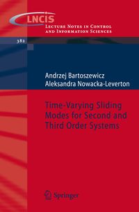Produktbild: Time-Varying Sliding Modes for Second and Third Order Systems