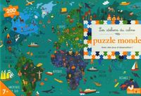 Produktbild: Puzzle monde : avec des jeux d'observation !