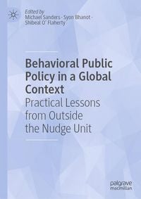 Produktbild: Behavioral Public Policy in a Global Context