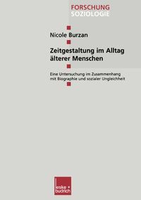 Produktbild: Zeitgestaltung im Alltag &auml;lterer Menschen