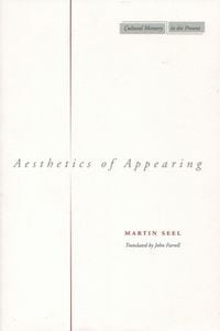 Produktbild: Aesthetics of Appearing