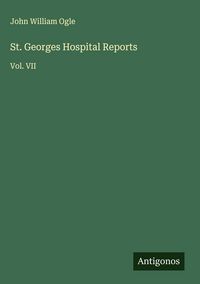 Produktbild: St. Georges Hospital Reports