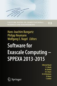 Produktbild: Software for Exascale Computing - SPPEXA 2013-2015