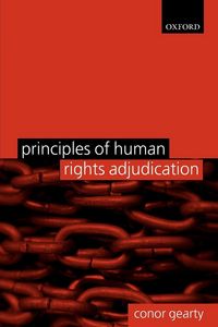 Produktbild: Principles of Human Rights Adjudication