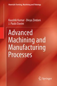 Produktbild: Advanced Machining and Manufacturing Processes