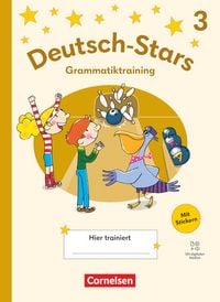 Produktbild Deutsch-Stars - Grammatiktraining Ausgabe ab 2025 - 3. Schuljahr