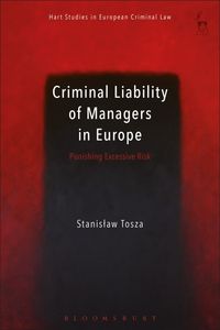 Produktbild: Criminal Liability Of Managers