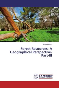 Produktbild: Forest Resources: A Geographical Perspective- Part-III